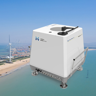 온도 범위 -40°C-60C 해상 풍력 리다르 습도 범위 0% ~ 100% 및 24V ± 5% DC로 전원